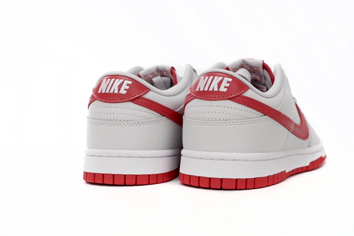 PKGoden Dunk Low Vast Grey Varsity Red FJ0832-011