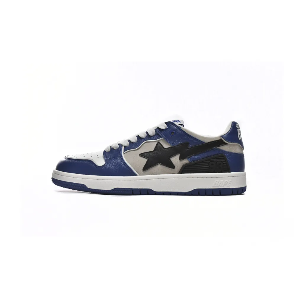 PKGoden A Bathing Ape Bape SK8 Sta Blue White 1I80-191-010