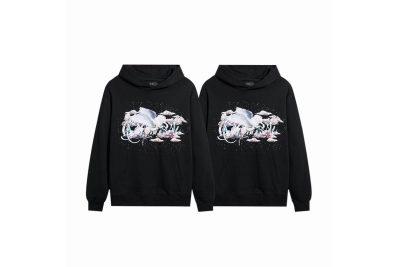  Amiri Hoodie Black, mrt9007  01