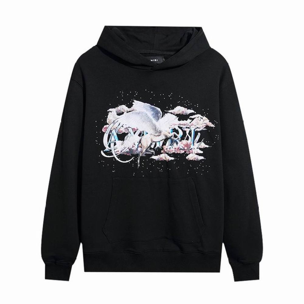  Amiri Hoodie Black, mrt9007 