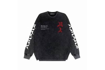  Amiri Hoodie Black white and red, sytZJCH066 01