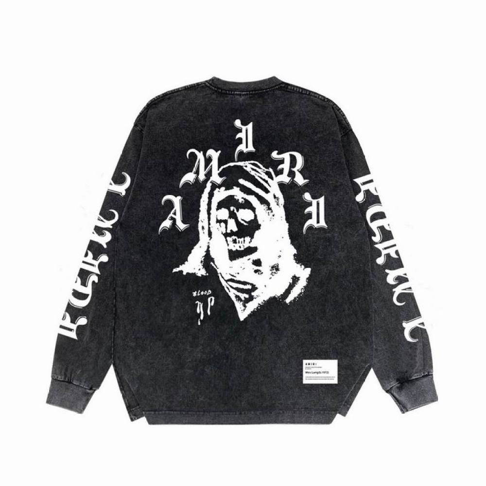  Amiri Hoodie Black white and red, sytZJCH066