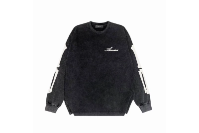  Amiri Hoodie Black, sytZJCH069 01