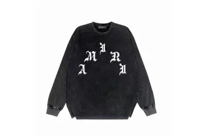  Amiri Hoodie Black, sytZJCH071 01