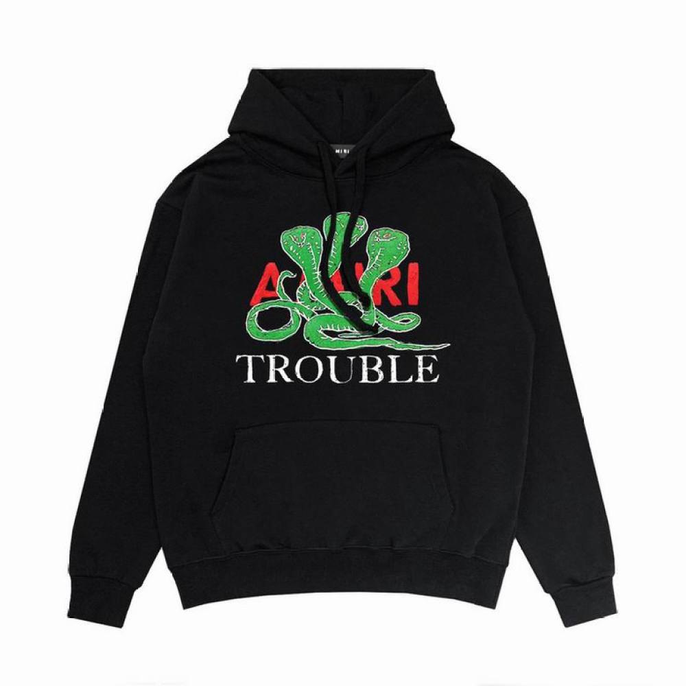  Amiri Hoodie Black and Blue, sytM109
