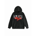  Amiri Hoodie Black and Green, syt076