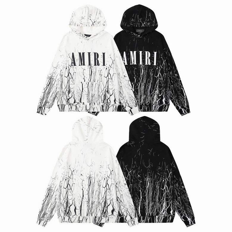  Amiri Hoodie Black and White, 6ht9228