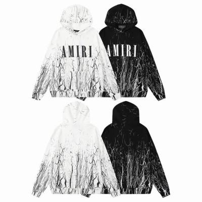  Amiri Hoodie Black and White, 6ht9228 01
