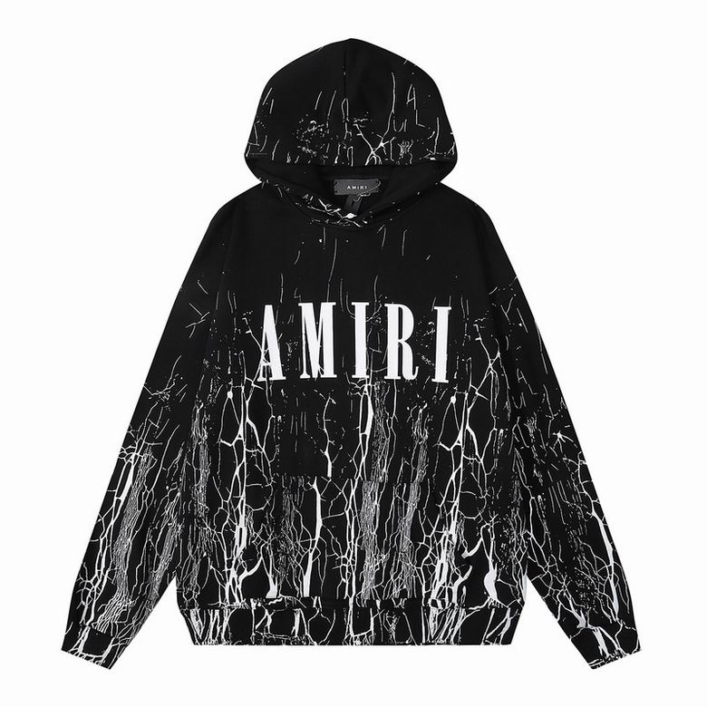  Amiri Hoodie Black and White, 6ht9228