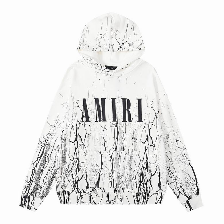  Amiri Hoodie Black and White, 6ht9228