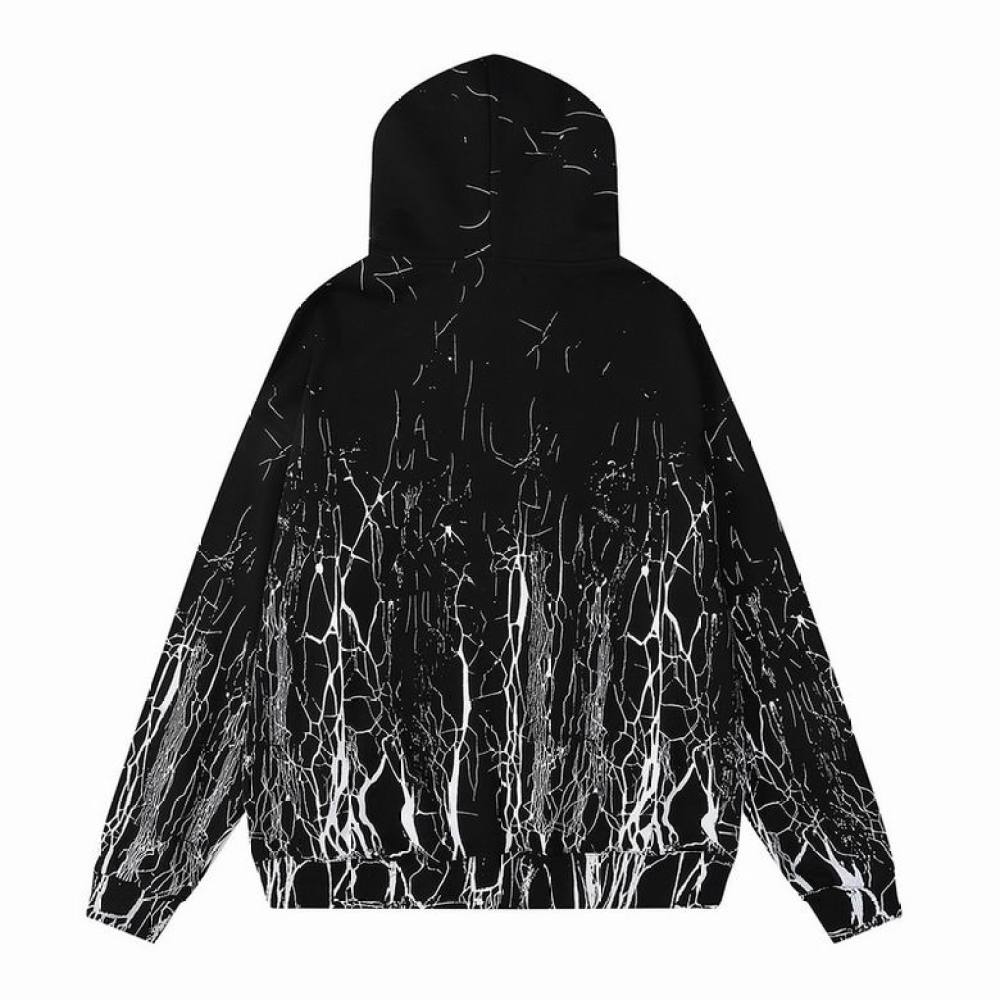  Amiri Hoodie Black and White, 6ht9228