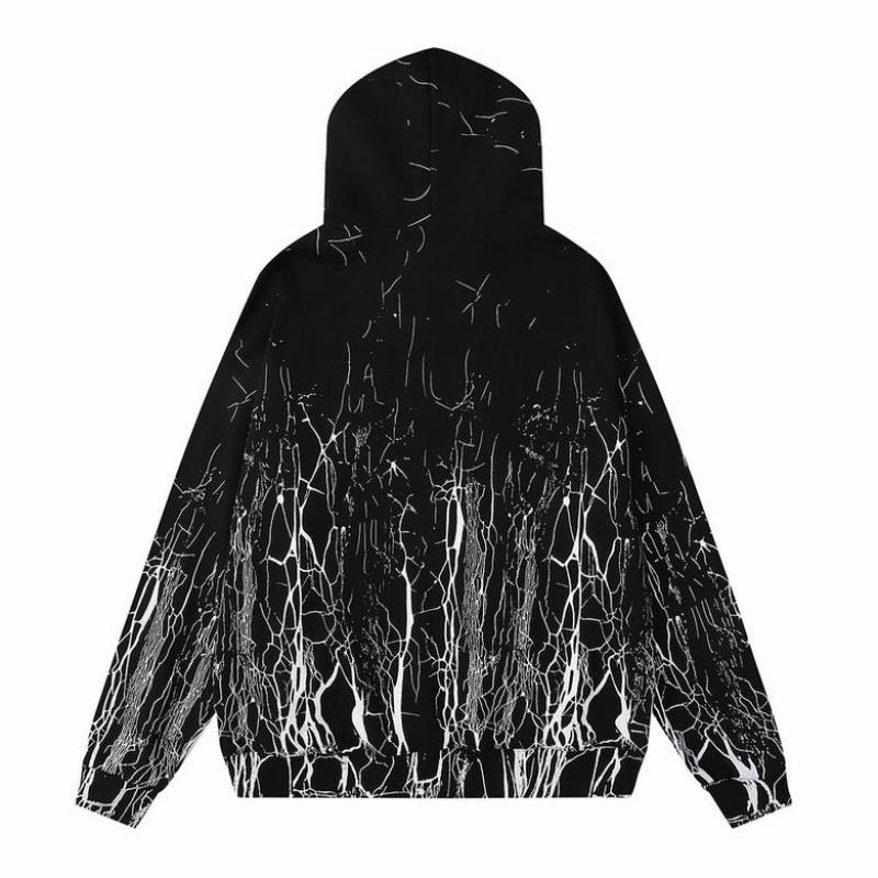  Amiri Hoodie Black and White, 6ht9228