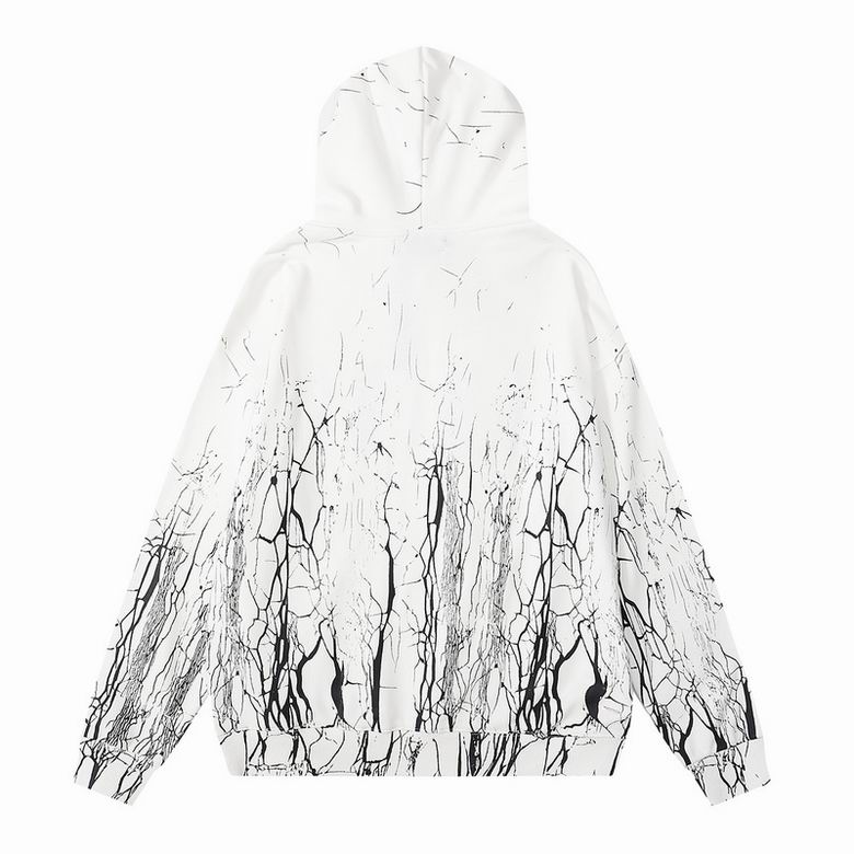  Amiri Hoodie Black and White, 6ht9228