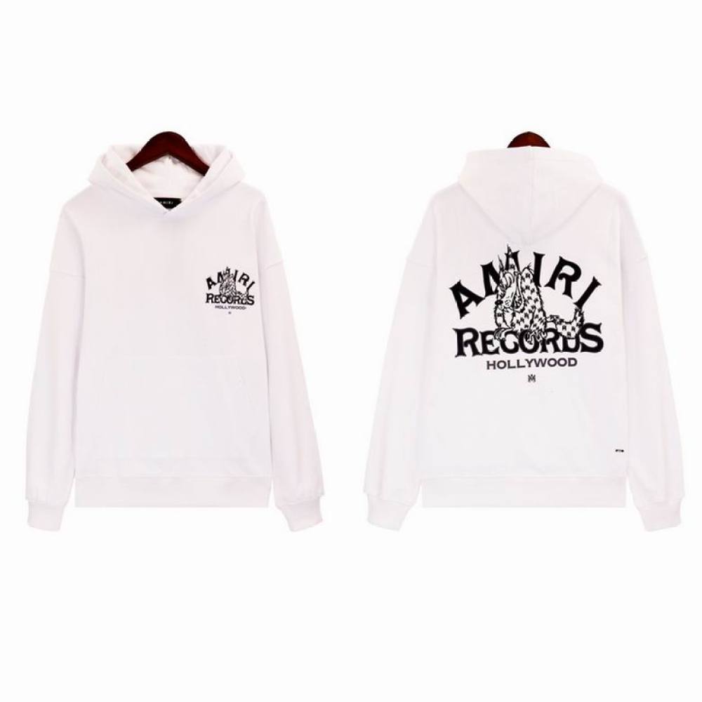  Amiri Hoodie Black and White, brt5868