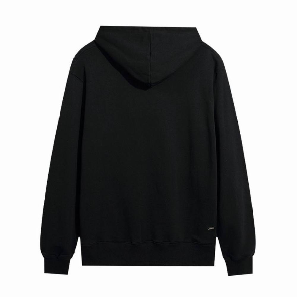 Amiri Hoodie Black and White, mrt9006