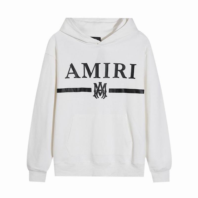  Amiri Hoodie Black and White, mrt9006