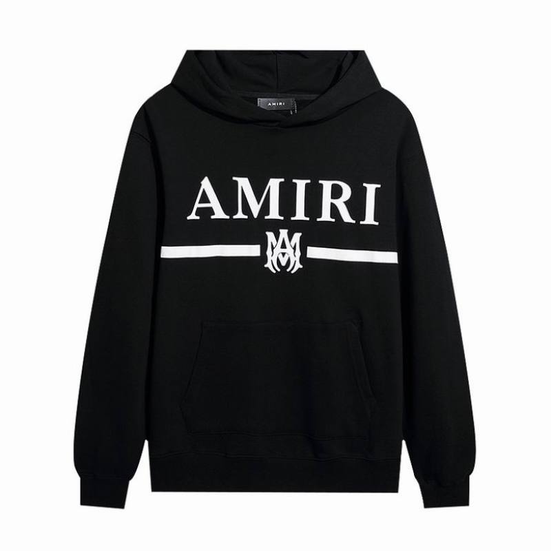 Amiri Hoodie Black and White, mrt9006