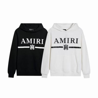  Amiri Hoodie Black and White, mrt9006 01
