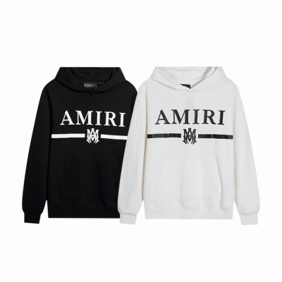 Amiri Hoodie Black and White, mrt9006 01