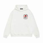  Amiri Hoodie Black and White, sytM119