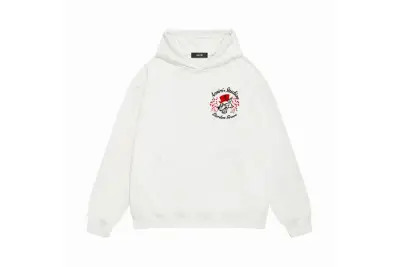  Amiri Hoodie Black and White, sytM119 01