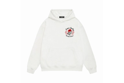  Amiri Hoodie Black and White, sytM119 01