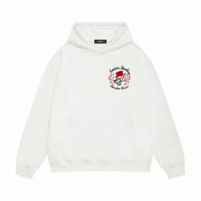  Amiri Hoodie Black and White, sytM119 01