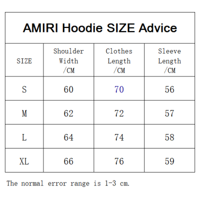 Amiri Hoodie Blue and Purple, sytM113