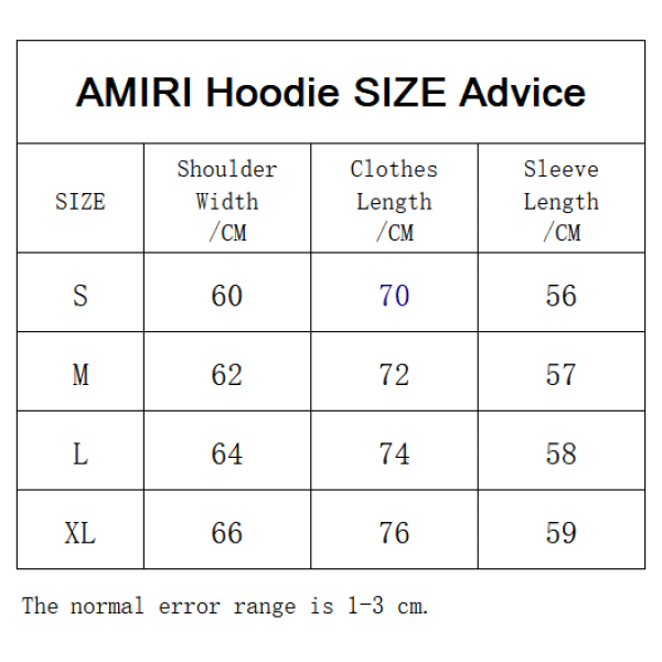 Amiri Hoodie Black and White and Blue, 19st7087