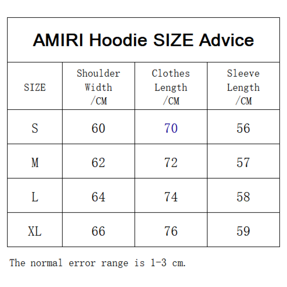  Amiri Hoodie Black and Blue, sytM109