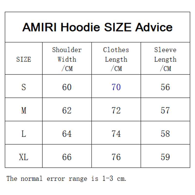  Amiri Hoodie Black and Blue, sytM109