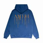  Amiri Hoodie Blue and Black, sytM023