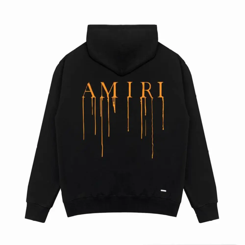 Amiri Hoodie Blue and Black, sytM023