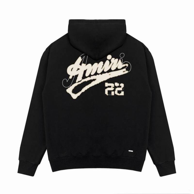  Amiri Hoodie Blue and Black, sytM082