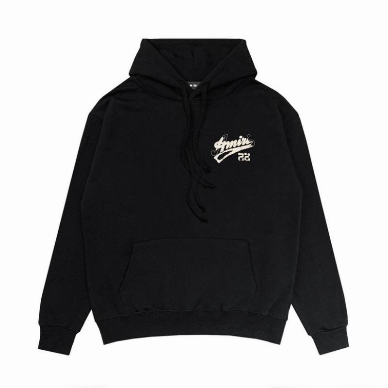  Amiri Hoodie Blue and Black, sytM082