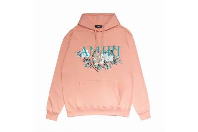  Amiri Hoodie Blue and Pink, sytM099B 01