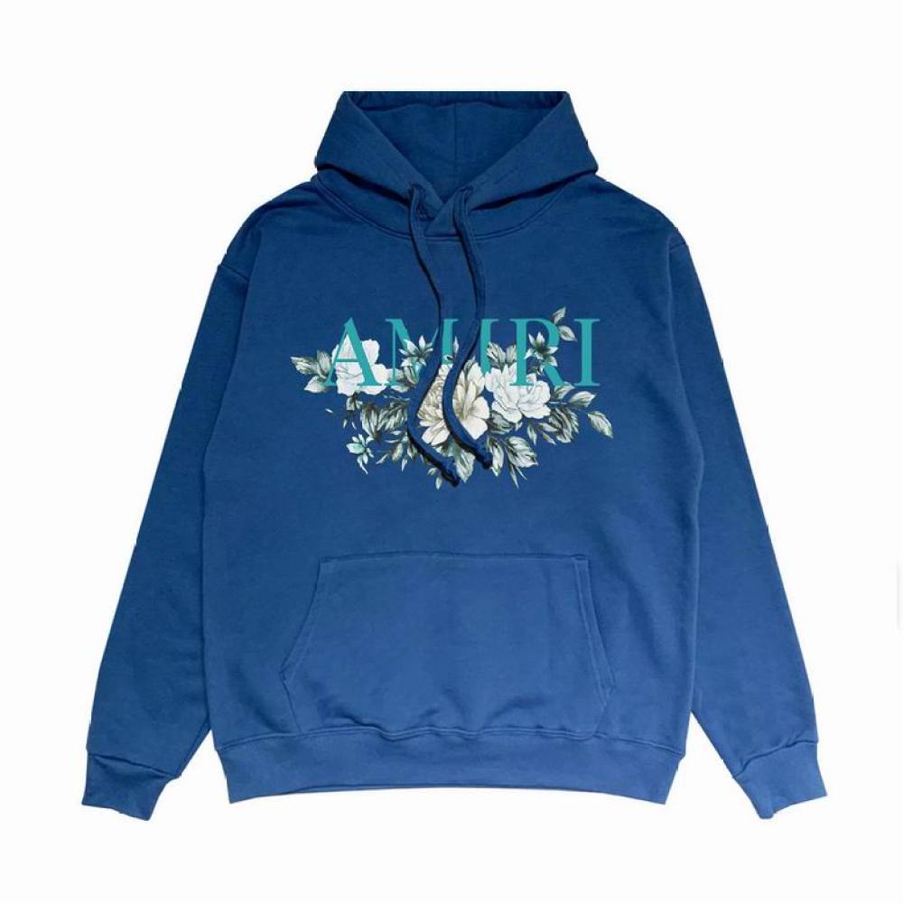  Amiri Hoodie Blue and Pink, sytM099B