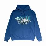  Amiri Hoodie Blue and Pink, sytM099B