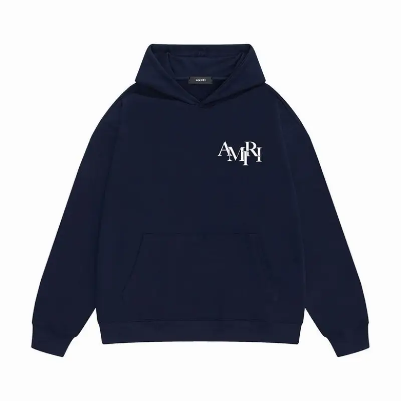 Amiri Hoodie Blue and Red, sytM122