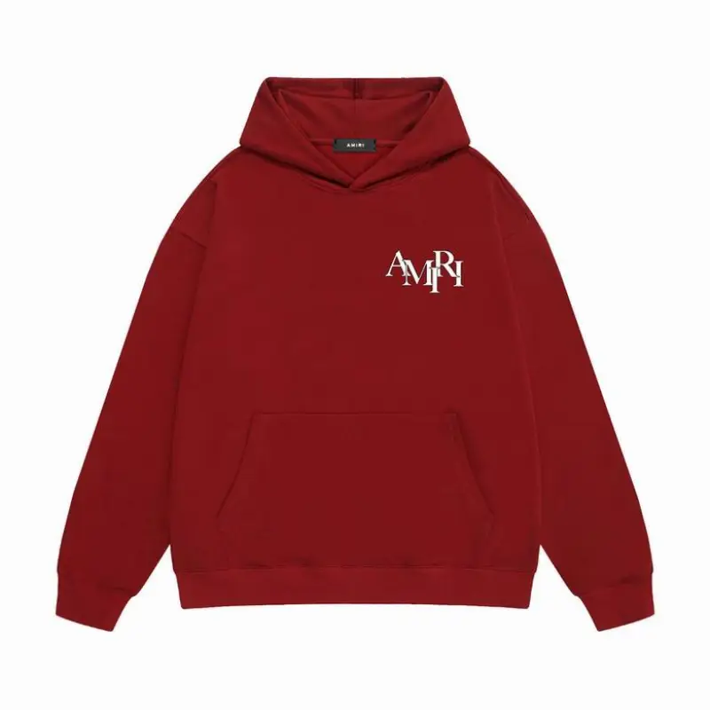 Amiri Hoodie Blue and Red, sytM122