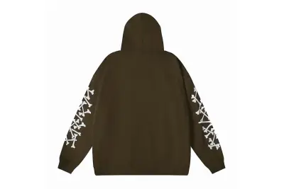  Amiri Hoodie Brown and Black, xgt872 01