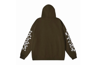  Amiri Hoodie Brown and Black, xgt872 01