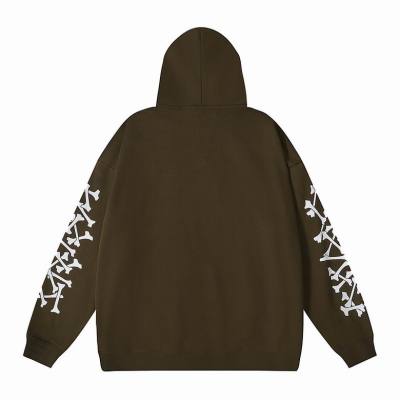  Amiri Hoodie Brown and Black, xgt872 01