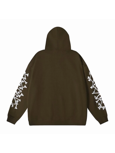  Amiri Hoodie Brown and Black, xgt872 01