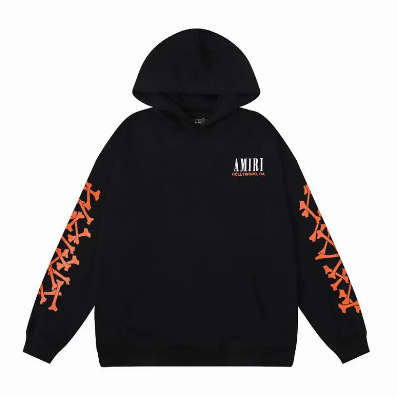 Amiri Hoodie Brown and Black, xgt872