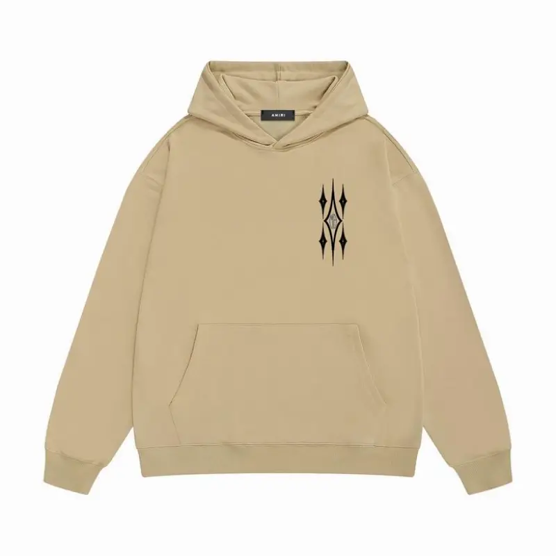 Amiri Hoodie grey and Khaki, sytM121