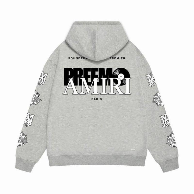  Amiri Hoodie Grey and off white, sytM123