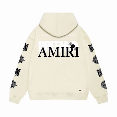 Amiri Hoodie Grey and off white, sytM123