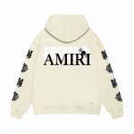  Amiri Hoodie Grey and off white, sytM123