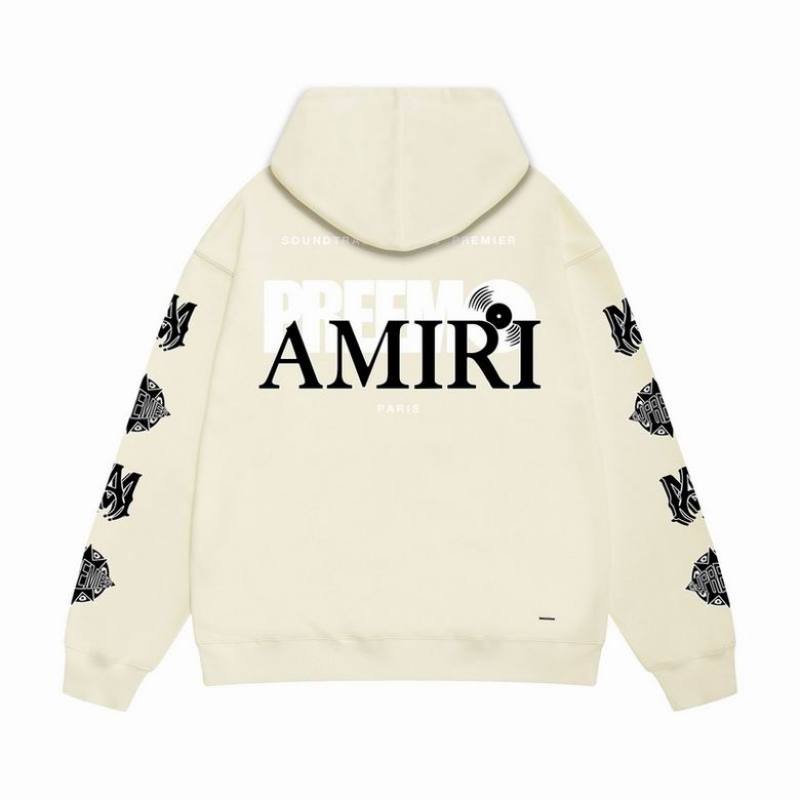  Amiri Hoodie Grey and off white, sytM123